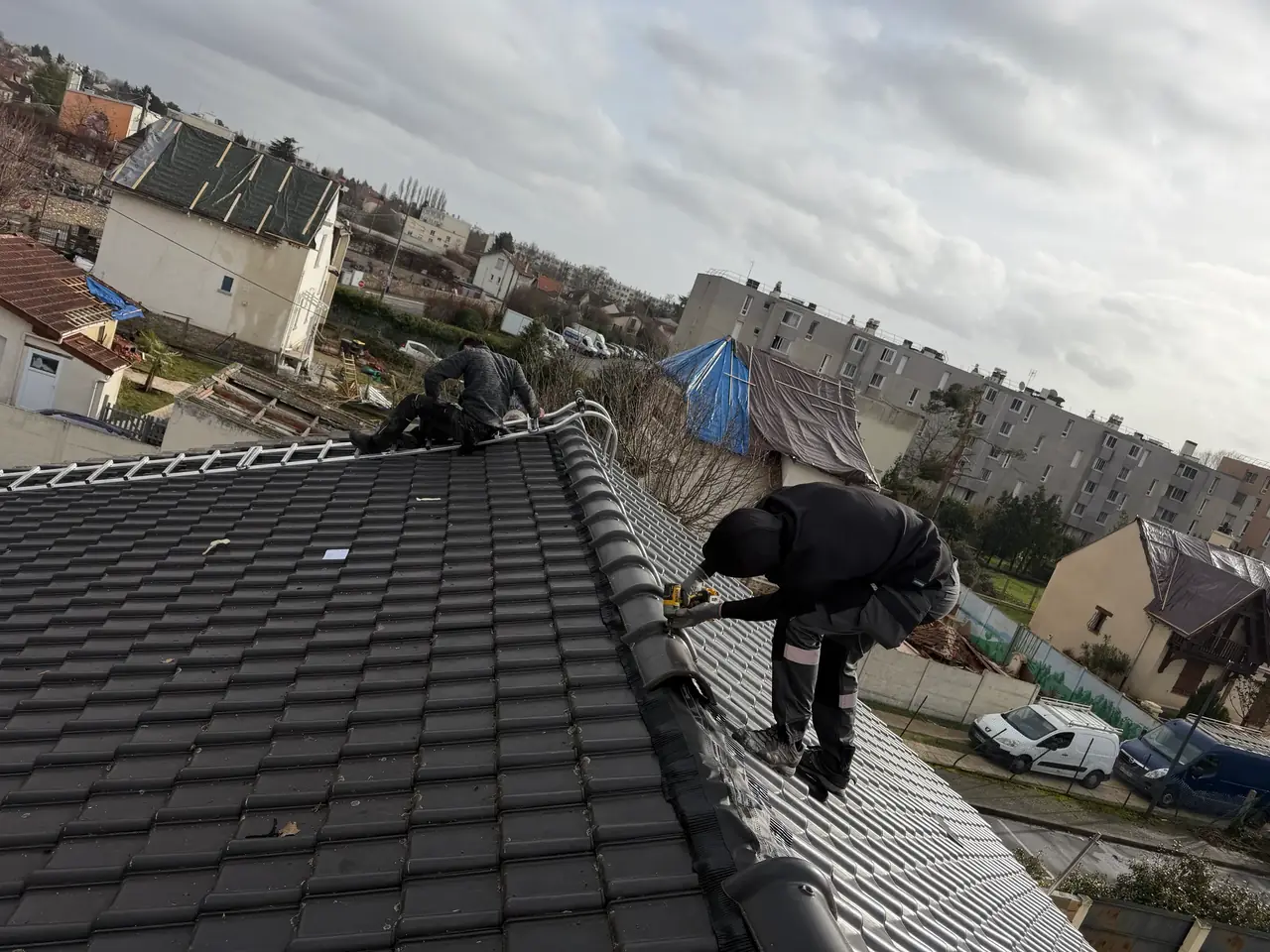 Zinguerie et entretien toiture dans les Yvelines